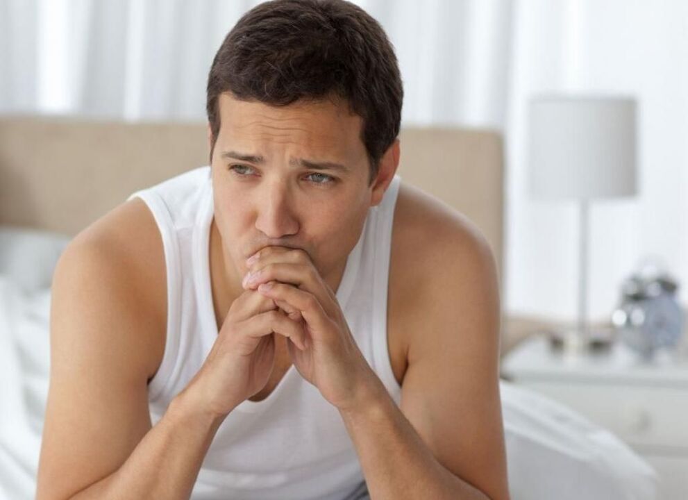 Sinais de inflamación da próstata nos homes